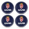 4Pcs 56MM Car Wheel Center Hub Caps Logo Cover Accessories For Jeep Subaru Infiniti Buick Jaguar Tesla Suzuki Cadillac Volvo Volkswagen Porsche