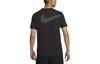 Nike T Shirts Men's Black Crew Neck Moderate Straight Fit FJ5271-010