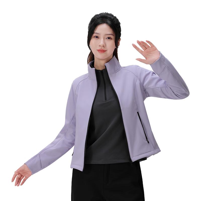 Andebao Women's F6131B Soft Shell Fleece Jacket