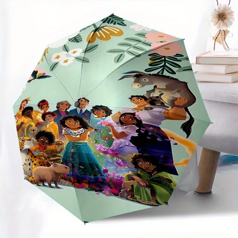 

Encanto Theme Automatic Opening and Closing Folding - A Good Choice for Gifts, Fashionable and Convenient Umbrella With Cute Cartoon Charact