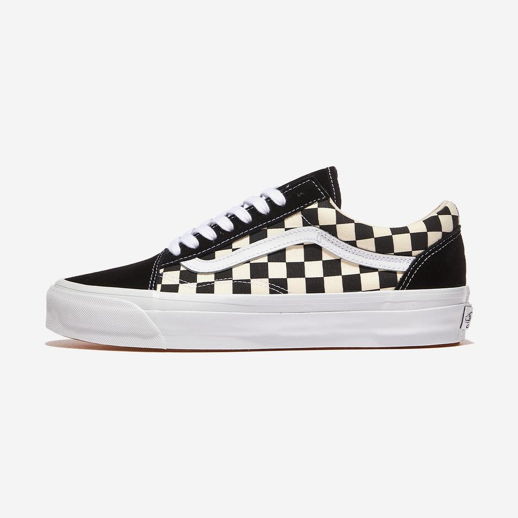 Vans Old School 36 LX - Checkerboard Black/Off White, VN000CQD2BO, 1020104535, Popular Korean Shoes