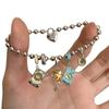 Vintage Tarot Sun Moon Stars Alloy Chain Bracelet for Women Unique Antique Jewelry Gift for Party Daily Wear