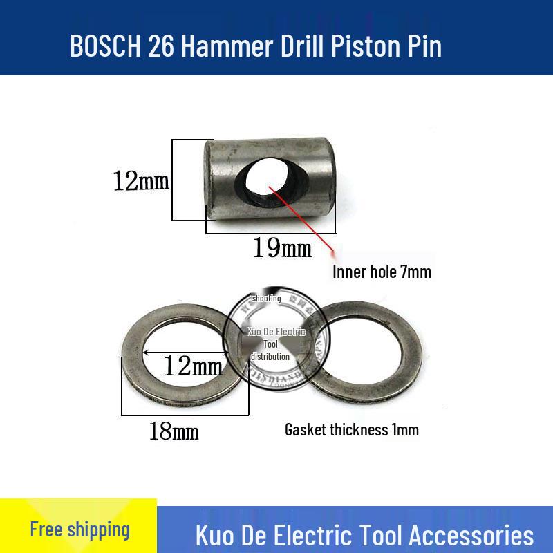 Bosch GBH2-26 DE/RE Schlagbohrer Rotor - Leichtes 26mm Schlagbohrer & Bohrhammer Zubehör