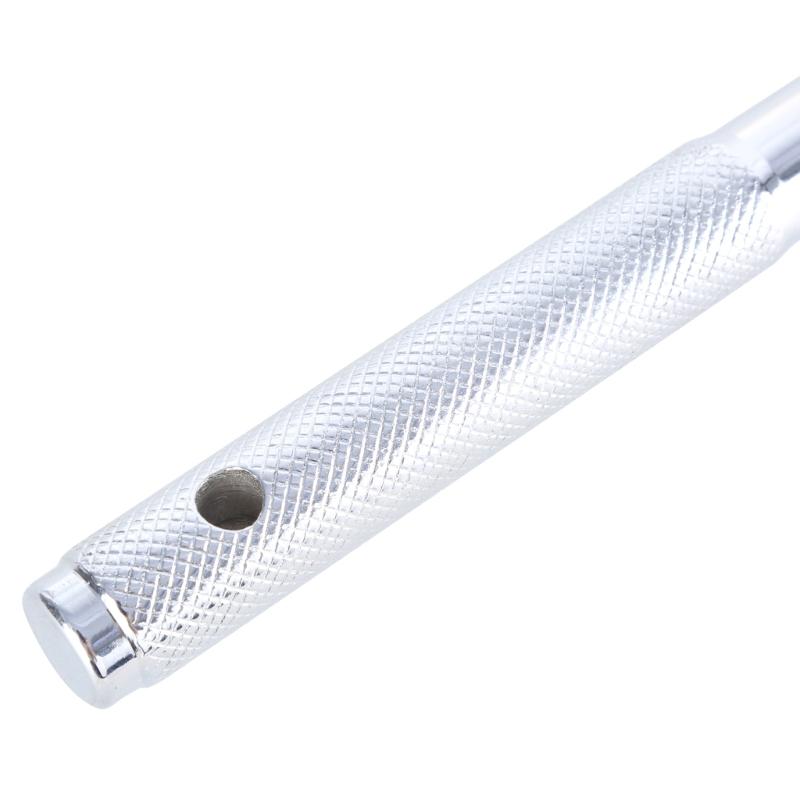 Heavy Duty 1/2 F Rod 15/18" Force Bar Activity Head Socket Wrench with Strong Force Lever Steering Handle for Repairing