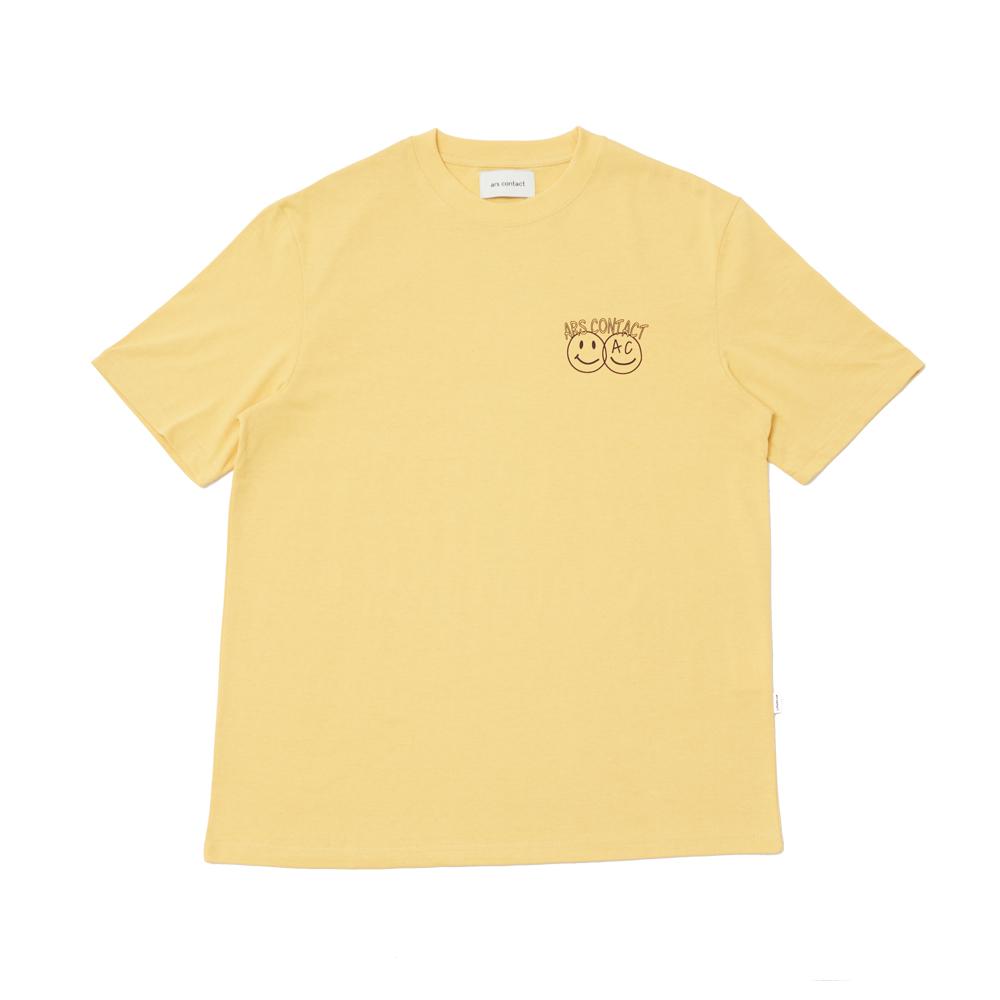 Ars Contact Ac Smile Tee. H.Yellow L