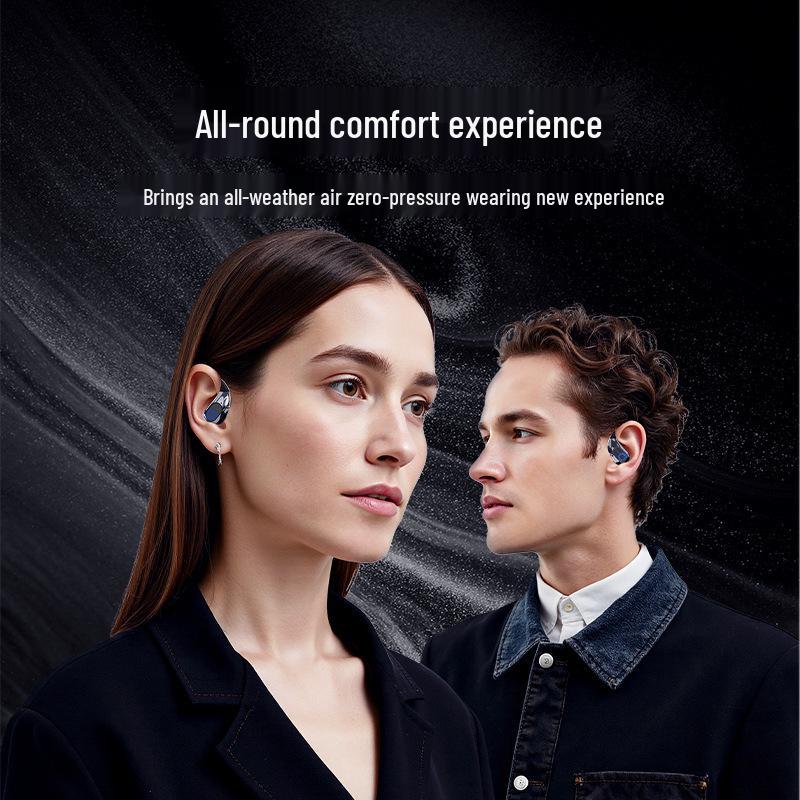 OWS Bone Conduction Bluetooth Headphones: Wireless In-Ear Sports with Long Battery Life and Digital Display