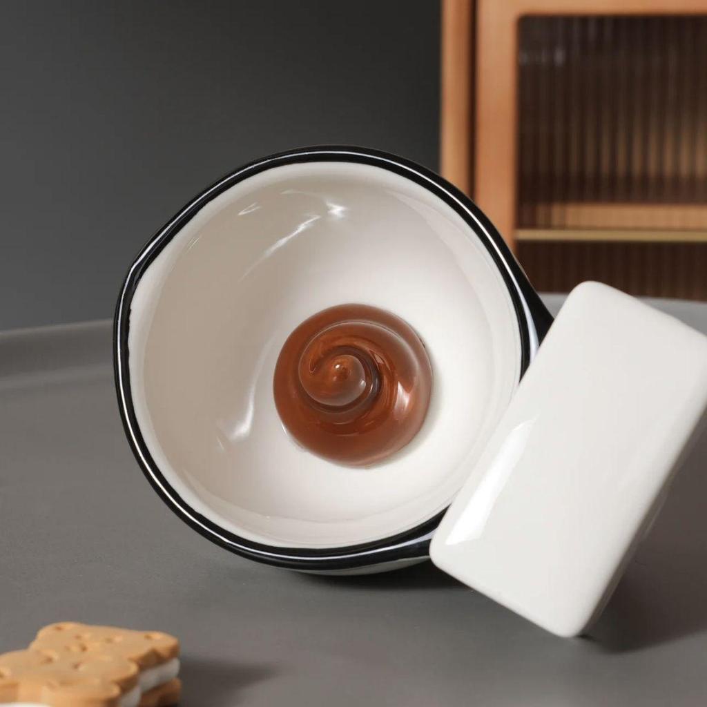Lustige Knifflige Toilettenwasser Tasse Einfache Keramik Kaffeetasse Seltsame Kacktasse Geburtstagsgeschenk
