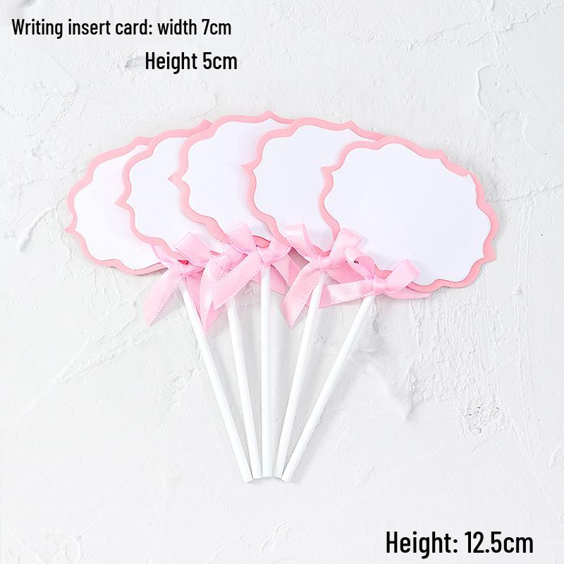 Happy Birthday Rainbow Cake Topper with Writable Greeting Card