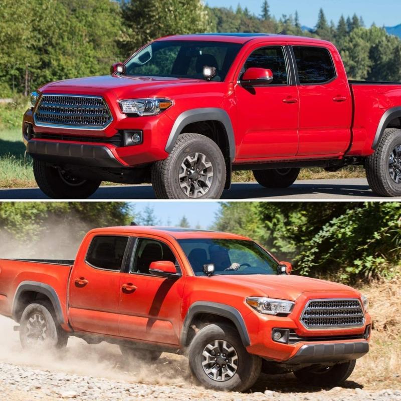 Hood Hinge Ditch LED Light Mount Bracket for 2016-2021 Hood Pod WorkLight Mount Brackets