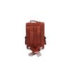 Leather Backpack Shoulder Bag 17" Laptop Rucksack Office School Handbags