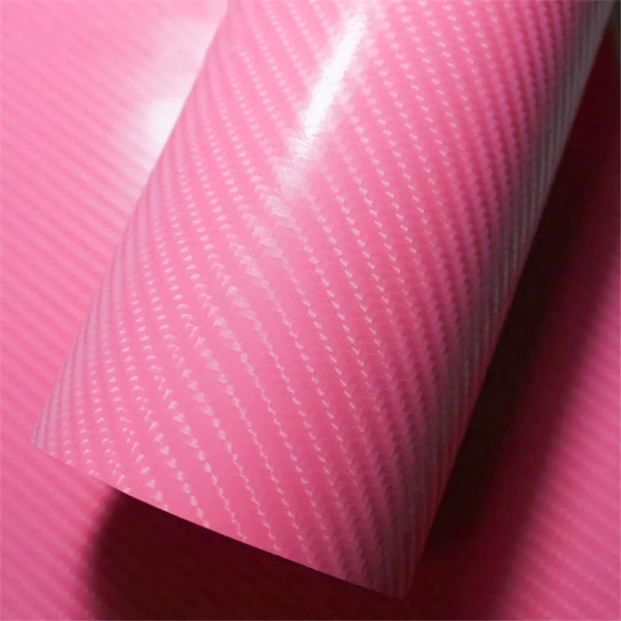 

IlMondoMall Carbon Fiber 4D Carbon Fiber Look Car Wrapping Cutting Sheet x Sheet, Sheet, (152 35cm, Pink) розовый