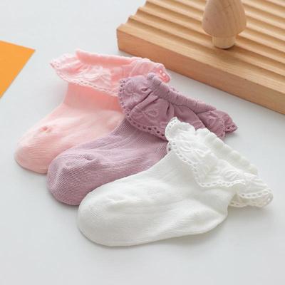 Valgedpitsist printsessisokid väikestele tüdrukutele - Kevad ja Sügis