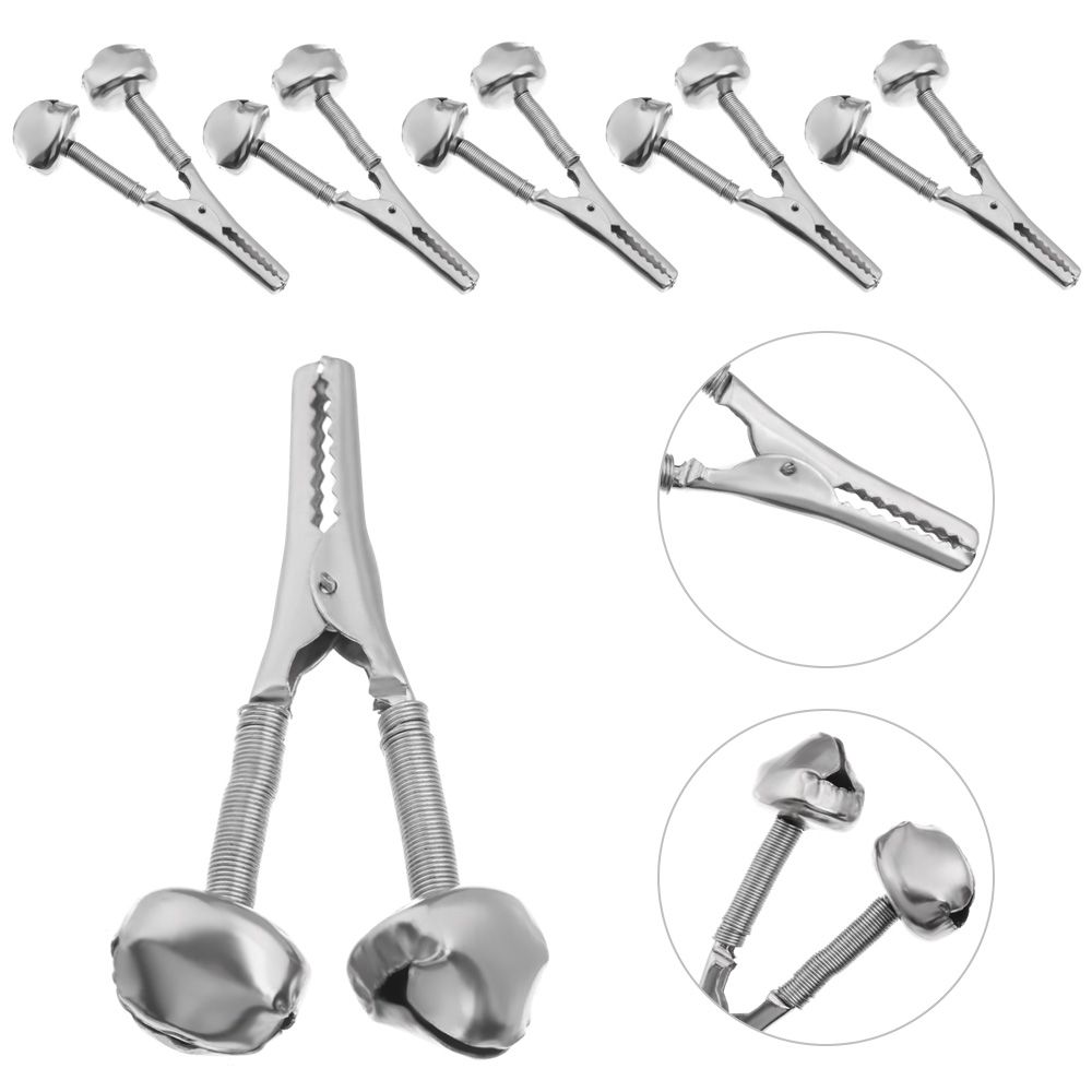 

Горячая Нержавеющая Сталь Удочка Зажим Кольцо Рыбалка Предупреждение Колокольчик Клип Удилище Снасти Поклевка Звуковая сигнализация