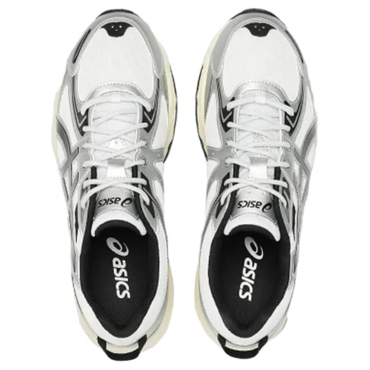 Asics Gel-Venture 6 Bequeme Vielseitige Stoßdämpfende Atmungsaktive Low-Top Laufschuhe Unisex Laufschuhe Silber Weiß Schwarz 1203A545-100