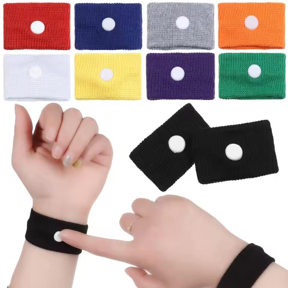 Travel Morning Sickness Wrist Band Anti Nausea Car Van Sea Plane Wristband Anti-motion Sickness Bracelet Strap Boats