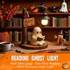 New 3D resin Halloween warm light with reading ghost night light brown 1 pieces