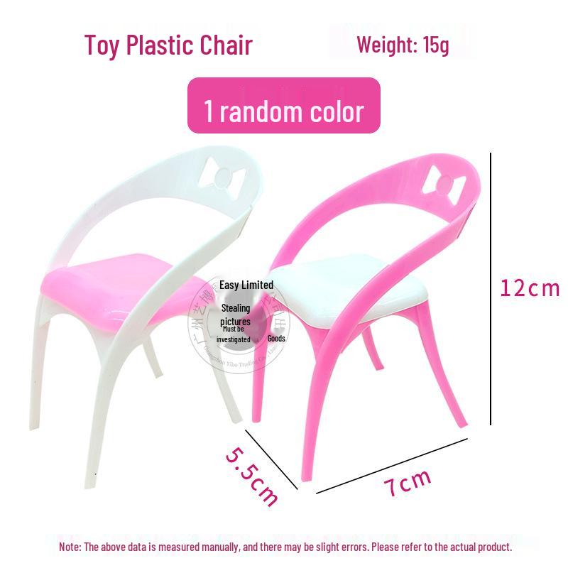 

Dollhouse Toy Chair: Miniature Carved Furniture for Kids Playhouse 7.5--20 cm