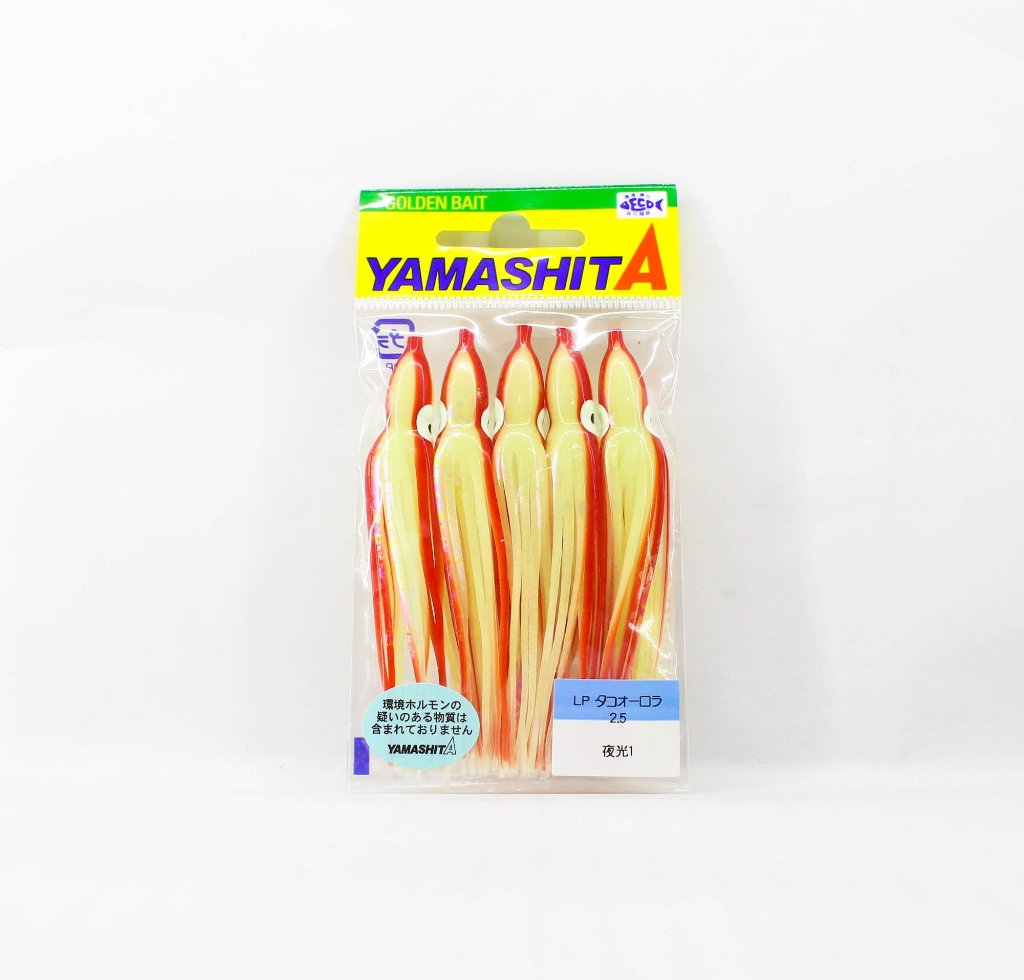 

Юбка из кальмара Yamashita Octopus Aurora 2,5 дюйма (5 за упаковку) ЯКО-1 (7648)