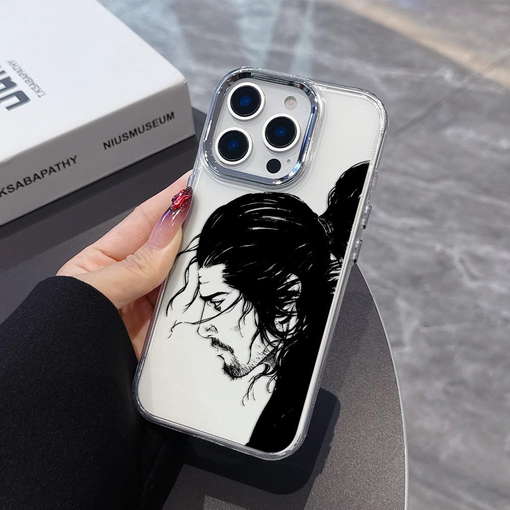 Hot New Vagabond Samurai Phone Case For iPhone 17 Air 16 e 15 14 13 12 11 Pro Max Plus SE 2020 2022 Transparent Soft Cover