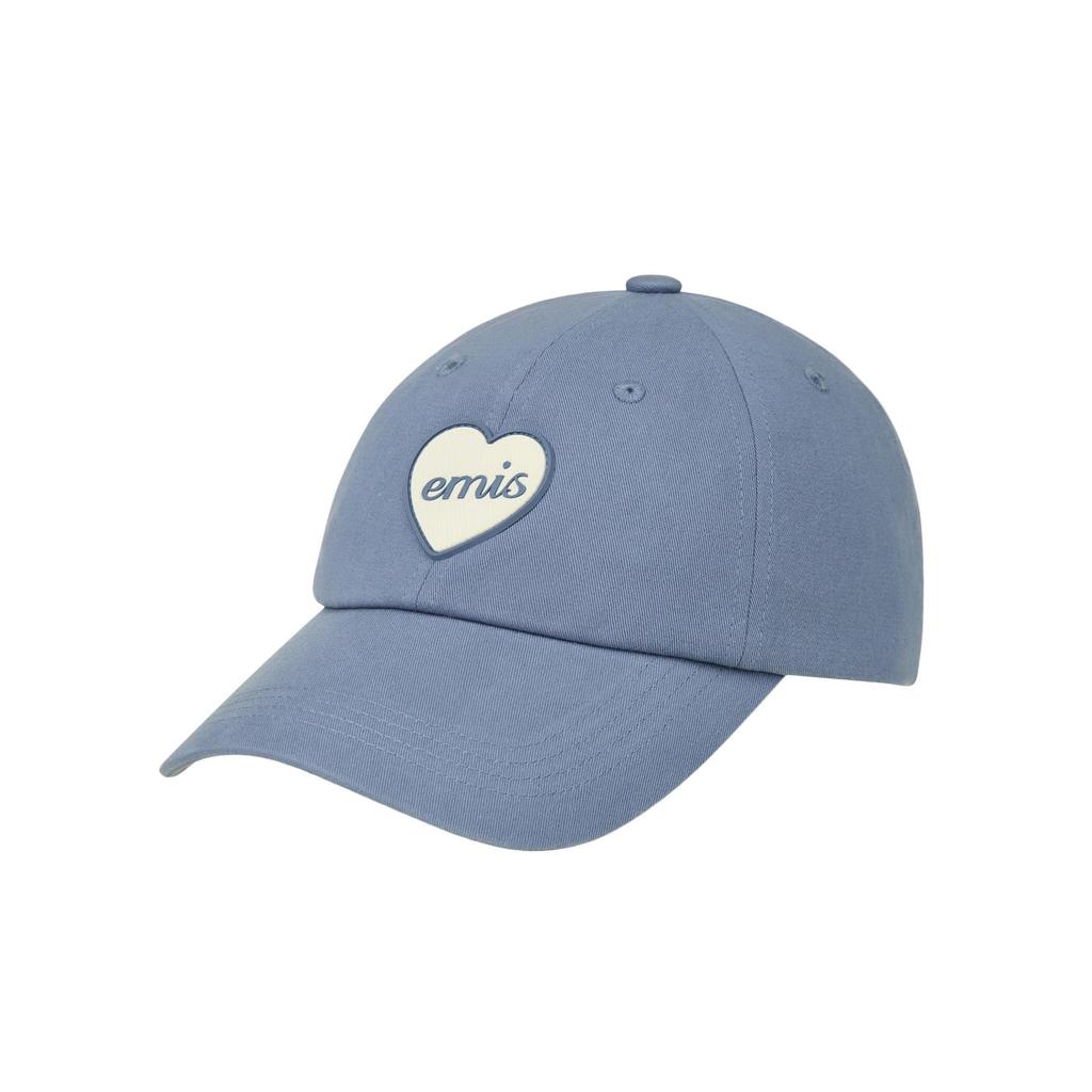 Emis HEART RUBBER PATCH BALL CAP - 6 Aesthetic Colors