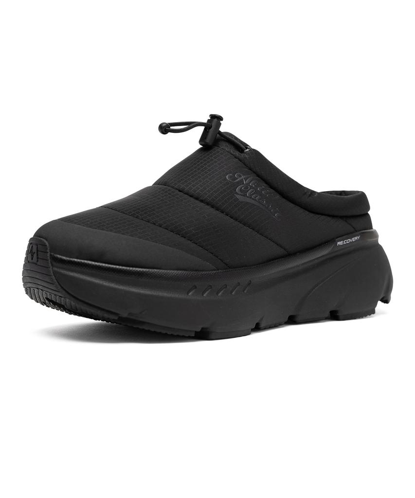 Akiii Classic Banff Recovery Padded Mule Triple Black