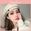 Stylish Comfortable And Womens Beret For Winter Soft Warm Hat Painter
