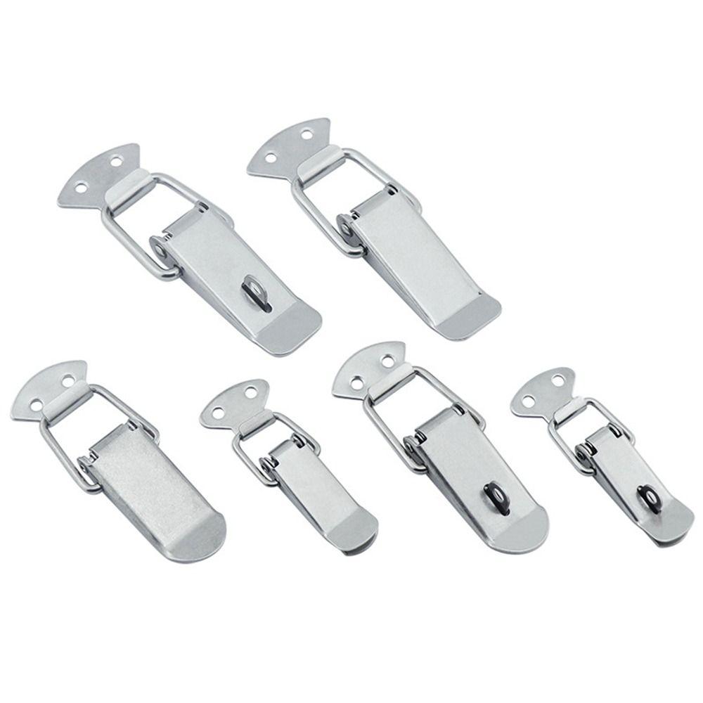 Stainless Steel Toggle Latch Catch Burglar-proof Duck Billed Buckles  Cabinet Boxes
