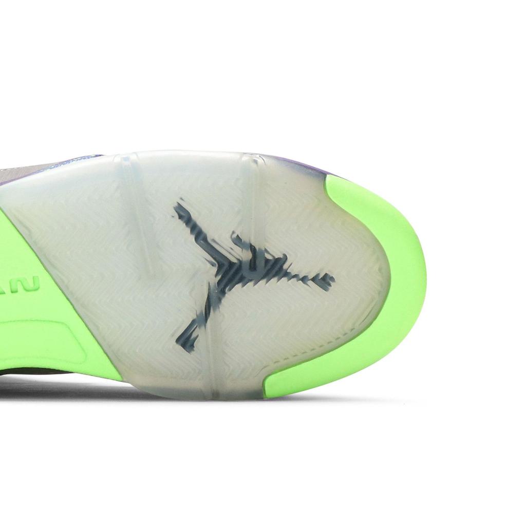 Air Jordan 5 Grade School 'Bel-Air' (Unisex) Cool Grey / Club Pink-Court Purple-Game Royal Kids' Basketball Shoes 621959 090