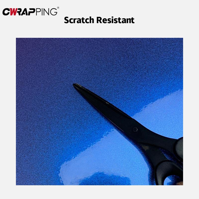 Car Color Change Film Glossy Matte Chameleon Vinyl Film Motorcycle Sticker Air Release Wrapping Purple Blue Decor Accessories