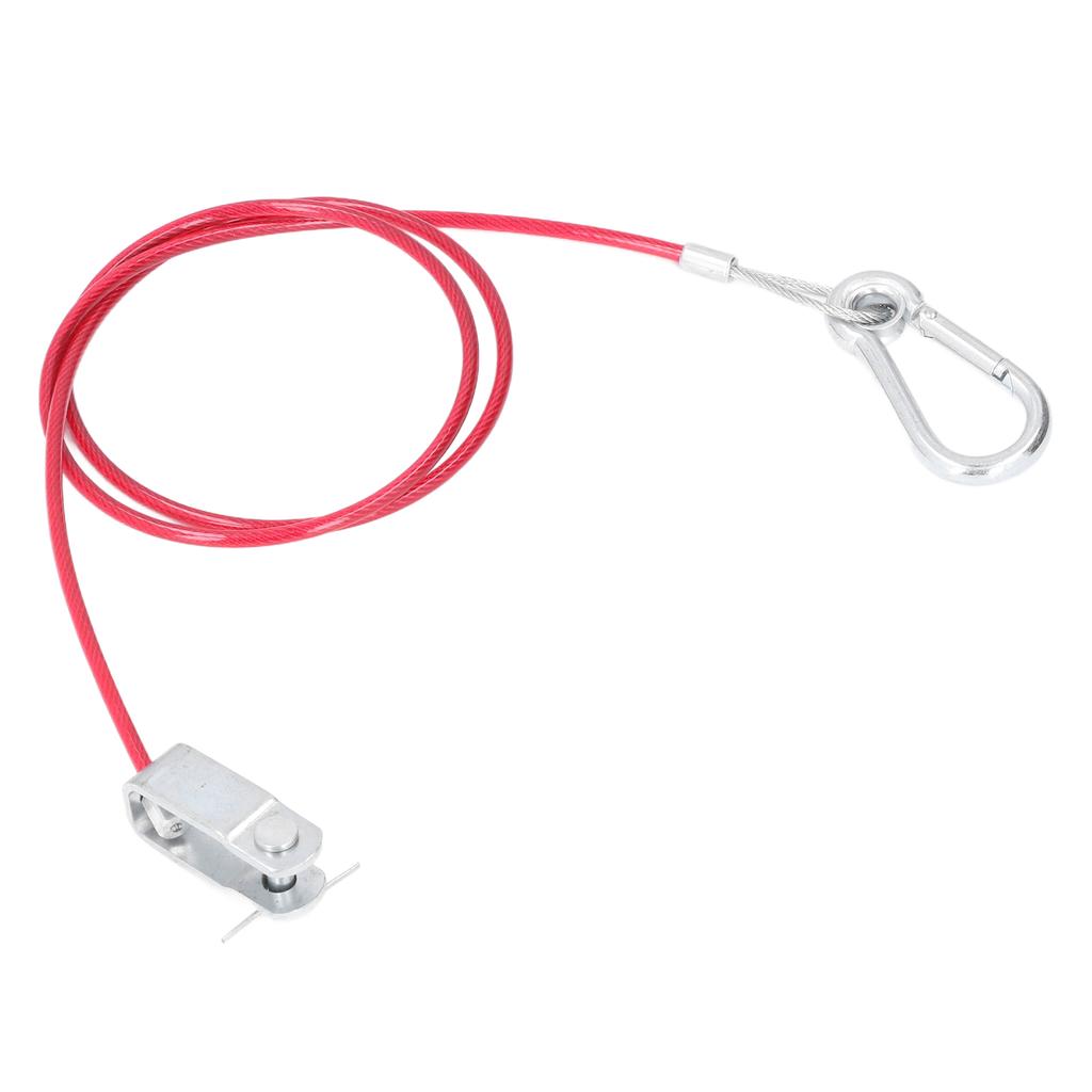 3.3ft Safety Break Cable Anti Drop Stainless Steel Trailer Breakaway Rope Universal for Cars