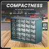 25 Grids Drawer Parts Box Screw Classification Component Storage Boxes Tools Case Multi Layers Electronic Parts Organizer Box