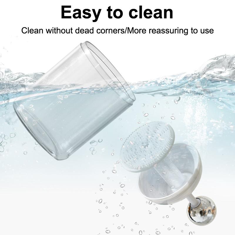 Face Wash Foam Maker Facial Cleanser Bubble Making Tool With Silicone Brush Foaming Machine Bubble Artifact Cleanse Your Face