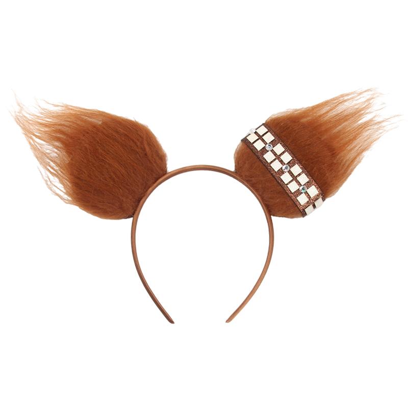 Fashion New Brown Beauty And Beast Mouse Ears Headband 5" Headwear Boys Girls Festival Party Hair Accessories Women Gift