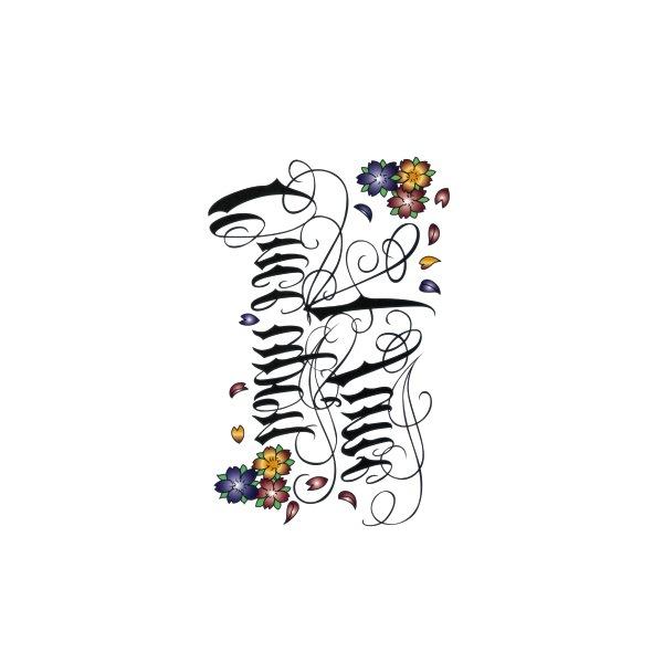 Flower Arm Tattoo Sticker Large Flower Red Rose Body English Arm Chest Cover Waterproof Simulation Tattoo Sticker