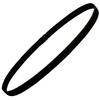 Children's Elastic Thin Headband Sports Anti-skid Hair Band Primary and Secondary Student Activism Game Hair Accessories