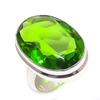 Peridot Gemstone Handmade 925 Sterling Silver Jewelry Ring Size 6 P4h60