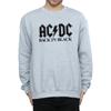 AC/DC Mens Back In Black Logo Sweatshirt