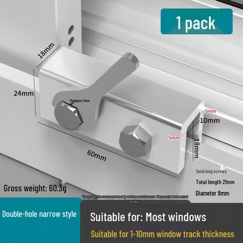 Kindersicherung aus Aluminiumlegierung UPVC für Schiebetüren und -fenster