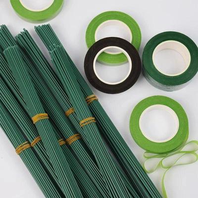 Filo Metallico Verde Rivestito da 2mm per Steli di Fiori Fai-da-te, Artigianato e Composizioni Floreali
