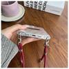 Apple 17AIR Four-Corner Lanyard Drop-Proof Transparent Phone Case for iPhone 16/12 Pro