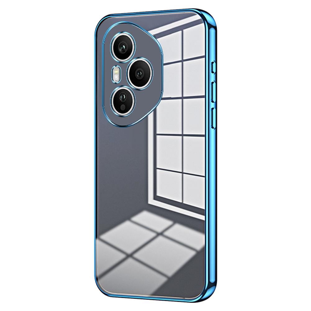 Für Honor 400 Pro 5G (Global) Hülle Galvanisierter Rahmen Weiche TPU Handyhülle