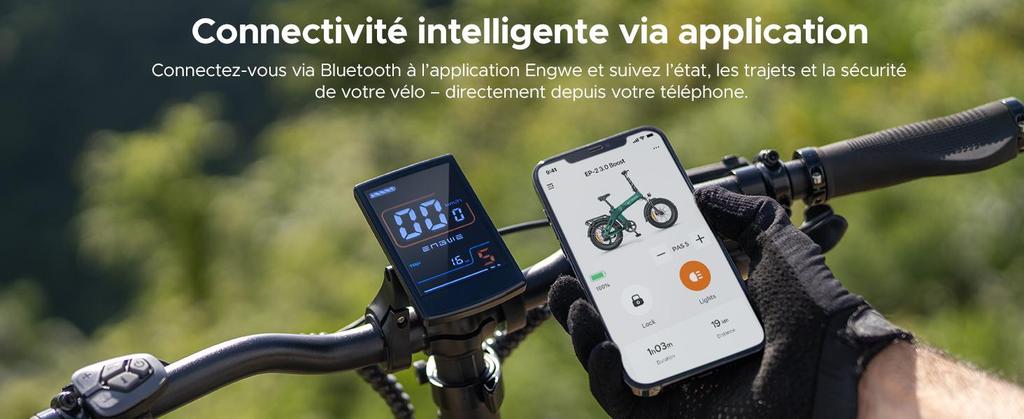 ENGWE Folding Electric Bicycle, 48V 13.5Ah Battery, Range Up To 120km, Foldable Design, All-terrain Application, EP-2 3.0 Boost