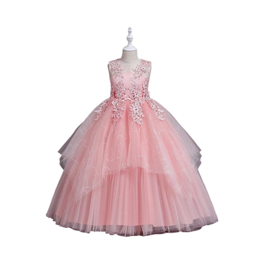 Girls Princess Gown Performance