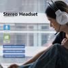 Over Ear Wireless Headphones with Microphones & 80 Hours Battery Life Multifunction Headphones Upgrades for Gaming & Mus