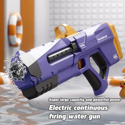 Nouveau Pistolet à eau répéteur électrique haute capacité d'été, bataille d'eau en plein air, jeu d'eau interactif Parent-enfant, bataille de plage