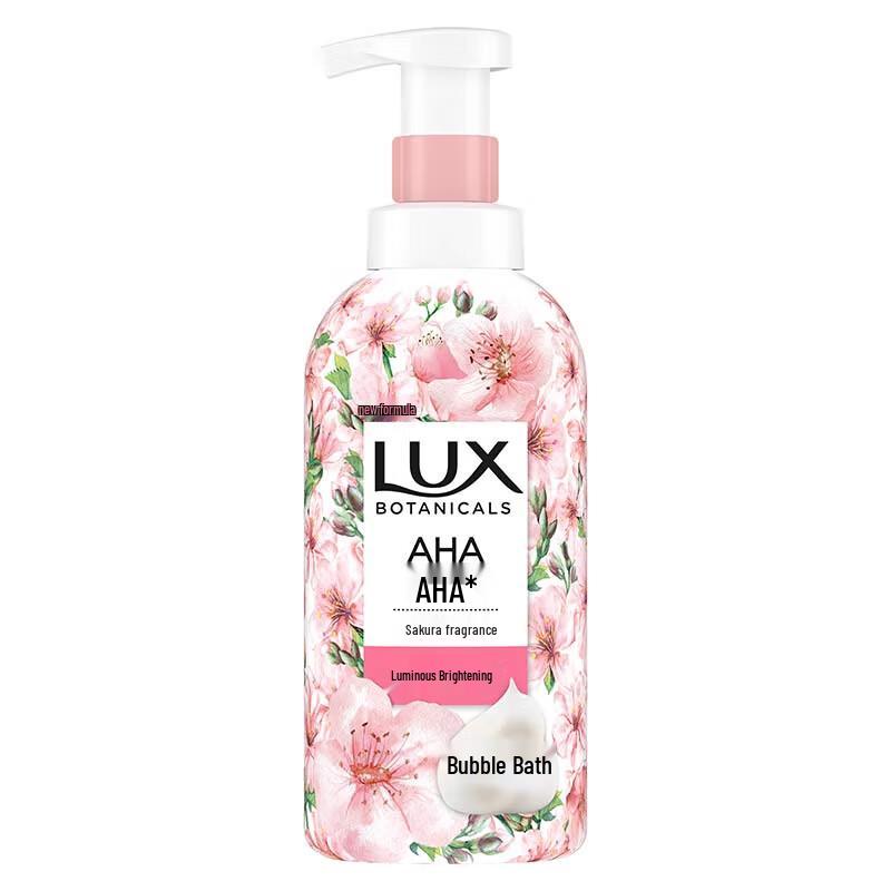 Lux Botanický ovocný kyselý bublinkový sprchový gel, Třešňový květ