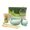 Japanese Matcha Tea Set: Bowl, Whisk, Stirring Brush & Accessories for Tea Ceremony