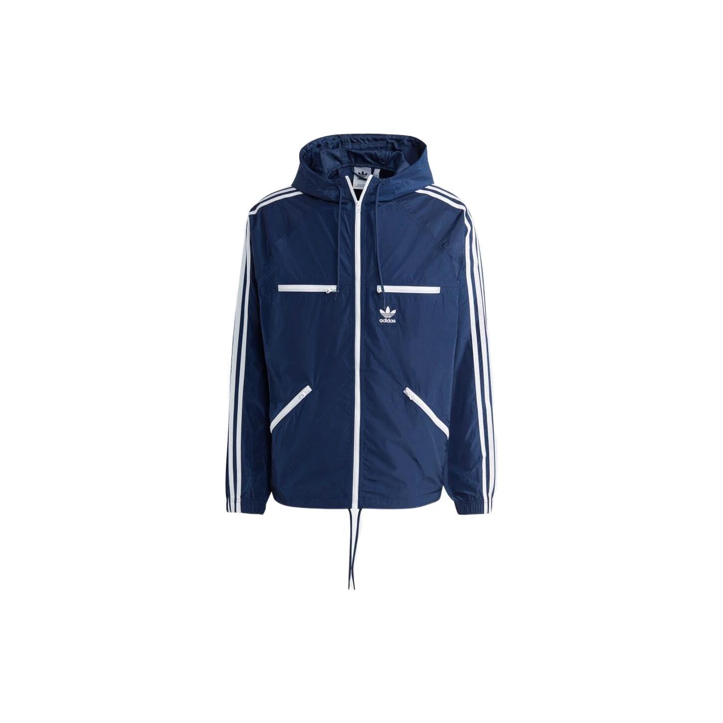 Adidas Originals ESSENTIALS Куртка Мужская Синяя IB9961 XS
