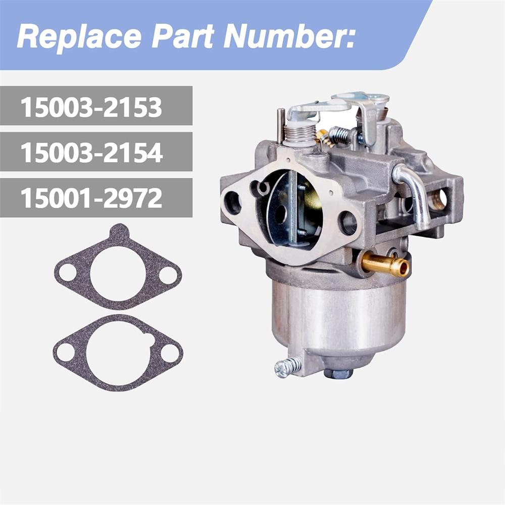 Carburetor - For Kawasaki FC420V 4 Cycle Engine - PN: 15001-2972/15003-2154/15003-2153