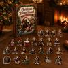 Holiday Hanging Decorations 2026 Dog Advent Calendar, 24-Days Christmas Countdown Calendar with 24 Festive Puppy Pet Lover Gifts Ornament, 2D Acrylic